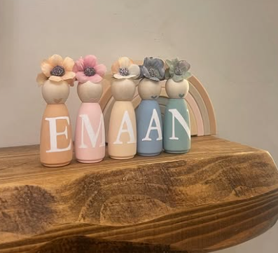 Customisable Peg Doll